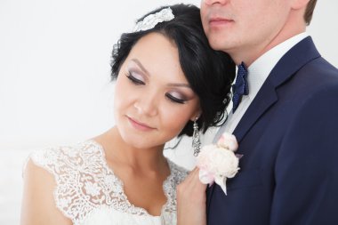 Düğün gününde yeni evliler