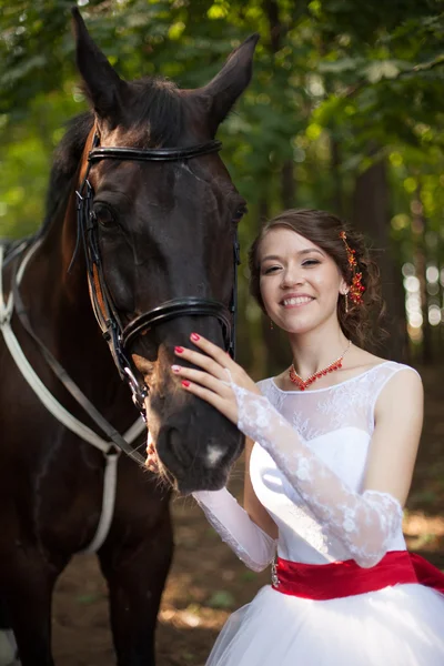 Bela noiva — Fotografia de Stock