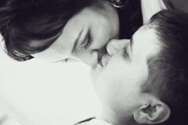 Düğün gününde yeni evliler