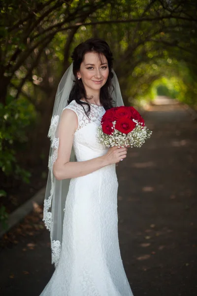 Happy bride — Stock Photo, Image