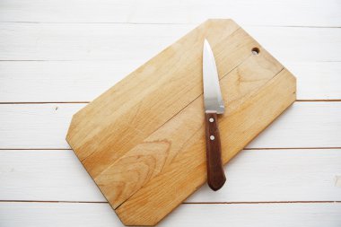 kesme tahtası ve bıçak