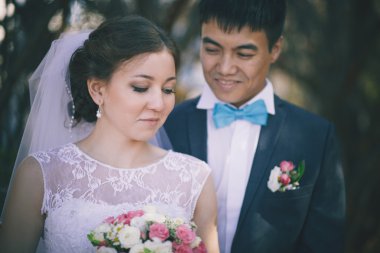 Park mutlu yeni evliler.