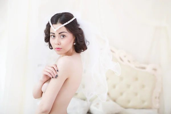 Pengantin bersiap-siap — Stok Foto