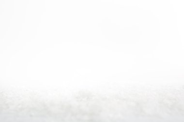 Bir korku veren ve atipik kar gün kar arka plan beyaz