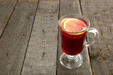 Kış içki şarap mulled