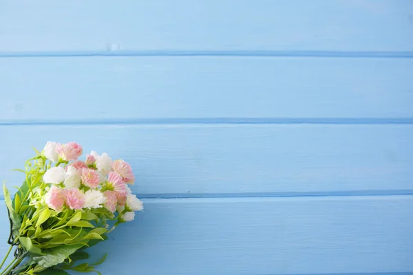 Spring Blossom over wood background. — Stock Photo, Image