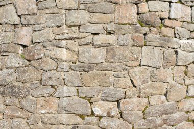 Doğal taşlar ile eski duvar