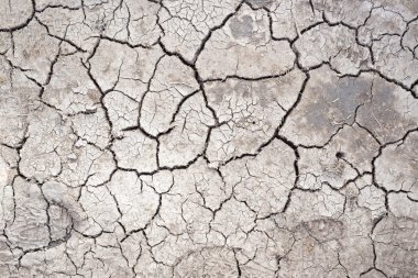 Kuru kırık Dünya yüzeyinde