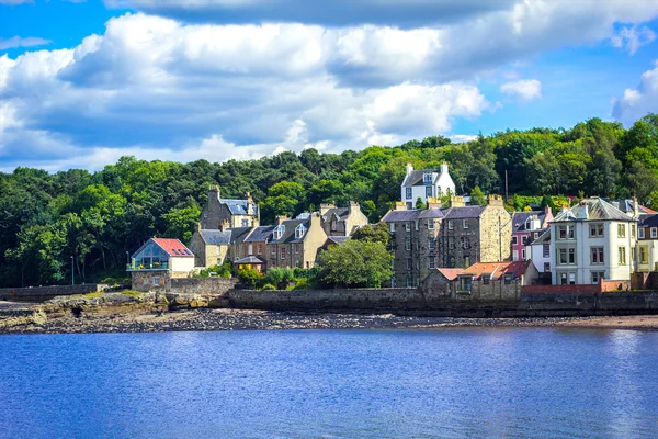 Panorama de South Queensferry près d'Édimbourg, Écosse, Royaume-Uni — Photo