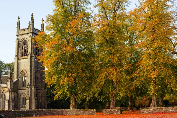 Gammal skotsk-kyrka, Stirlingshire, Scotland, Storbritannien — Stockfoto