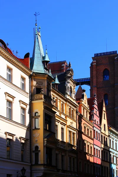 Arquitetura de Wroclaw, Polônia — Fotografia de Stock