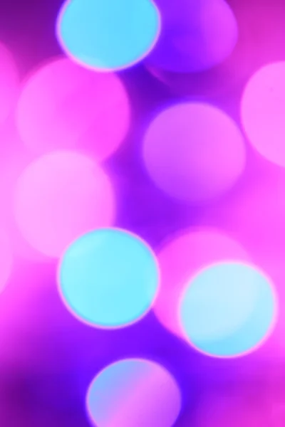 Fundo abstrato de Natal colorido com luzes bokeh — Fotografia de Stock