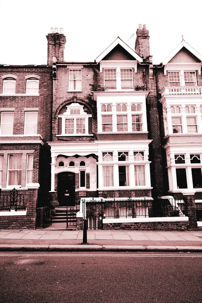 Typical British Houses — Stock Photo, Image