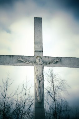 Jesus Christ on the cross clipart