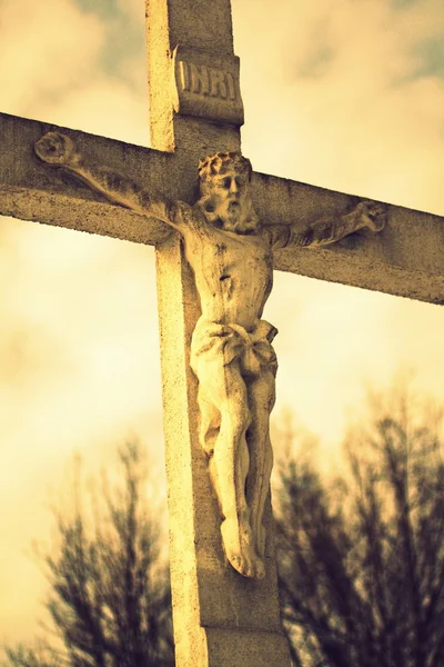 Jesucristo en la cruz —  Fotos de Stock