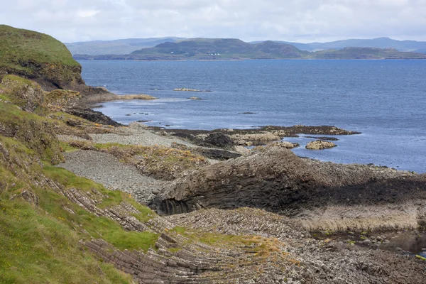 Staffa, ostrov vnitřní Hebridy v Argyll a Bute, Skotsko — Stock fotografie