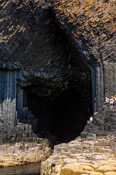 Staffa, a belső-Hebridák, Argyll és a BME, Skóciában szigete — Stock Fotó