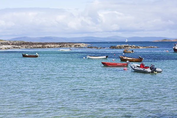 Iona, une petite île des Hébrides intérieures au large du Ross de Mull sur la côte ouest de l'Écosse — Photo