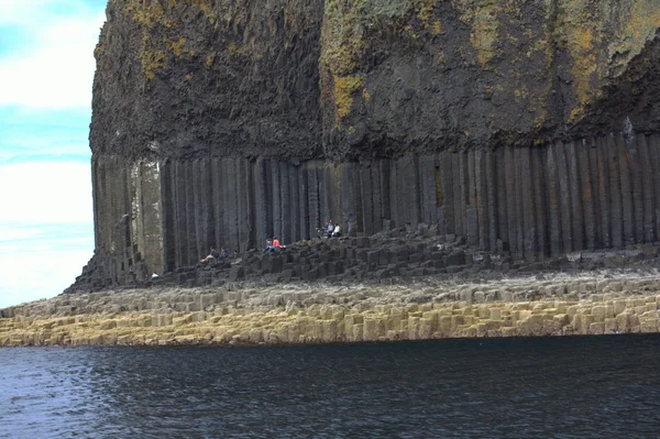 Staffa, uma ilha das Hébridas Internas em Argyll e Bute, Escócia — Fotografia de Stock