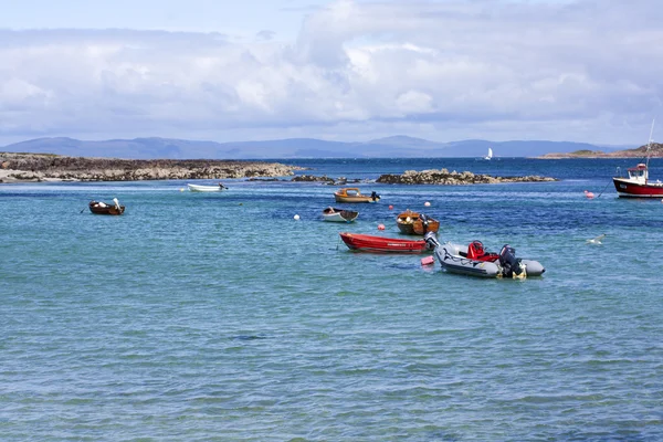 Iona, INNER Hebrides Mull Ross İskoçya'nın Batı Kıyısı üzerinde kapalı küçük bir ada — Stok fotoğraf