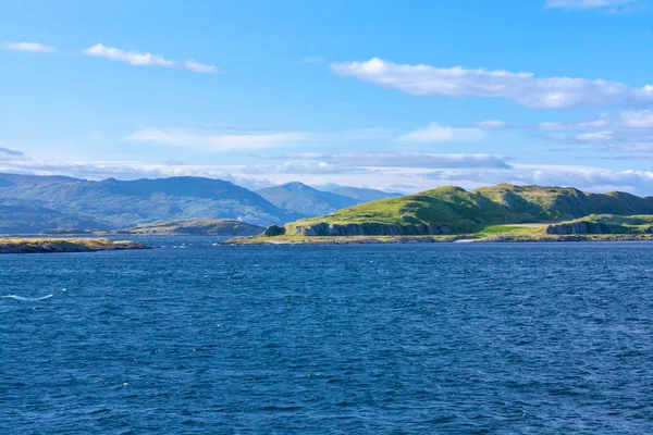 Uitzicht vanaf Oban, de Schotse stad in Argyll and Bute — Stockfoto