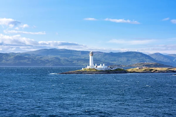 Vuurtoren in de buurt van Oban, Schotland — Stockfoto