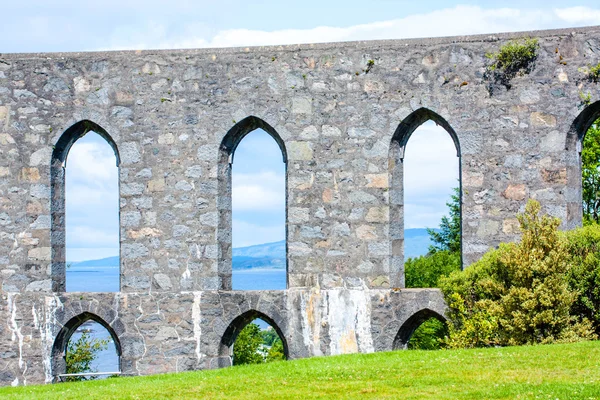 McCaig Tower, viktoriansk dårskap, Oban i Skottland — Stockfoto