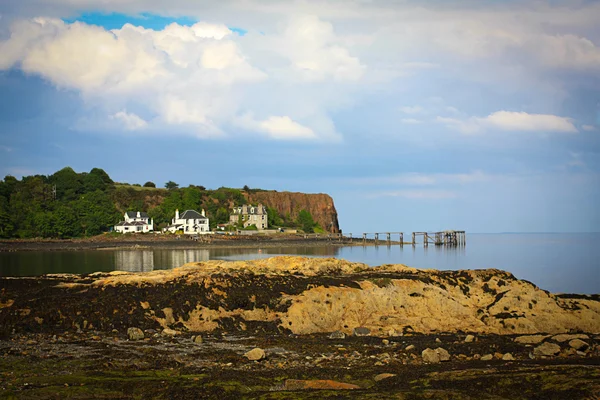 Hawcraig móló, — Stock Fotó