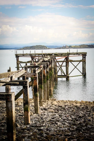 Hawcraig Pier, — Stockfoto