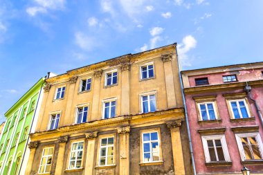 Krakov, Polonya eski Pazar Meydanı, eski, tarihi başlanmasıyla