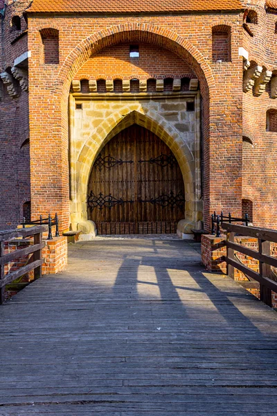 Barbakan Krakowski, Barbican, Cracovia, Polonia — Foto de Stock