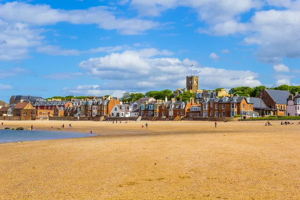 The beach in North Berwick, Scotland