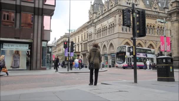 14 Juin, 2015, rues de Glasgow, Écosse, En Haute Qualité — Video
