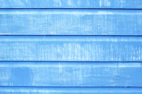 Pintado azul madera tablones fondo —  Fotos de Stock