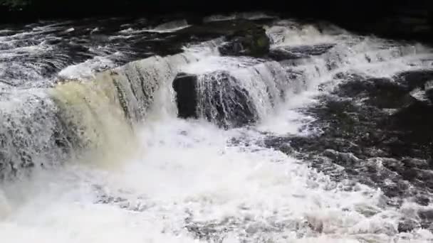 Río Clyde, New Lanark, Escocia — Vídeos de Stock