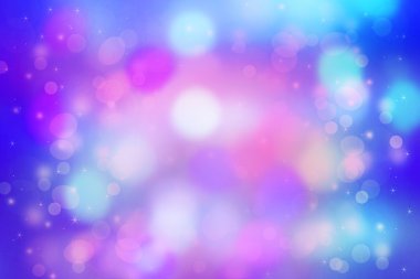 Bokeh ışıkları ile güzel rüya gibi arka plan