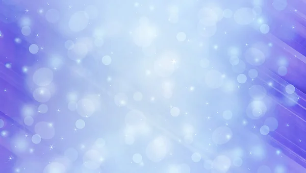 Abstact winter background with bokeh lights — Stock Photo, Image