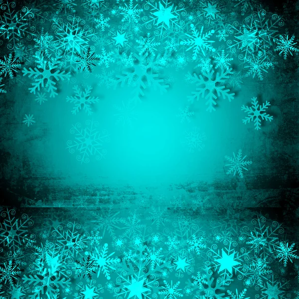 Christmas background with snowflakes. — Stock Photo, Image