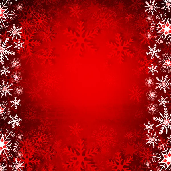 Christmas background with snowflakes. — Stock Photo, Image