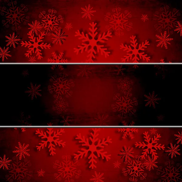 Christmas background with snowflakes. — Stock Photo, Image