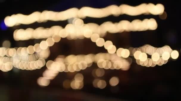 圣诞节在爱丁堡，苏格兰，高清镜头 — 图库视频影像