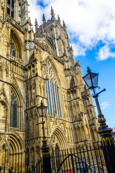 York Minster, York, Inglaterra, Reino Unido — Fotografia de Stock