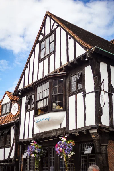 Hermosa arquitectura en el casco antiguo de York, Inglaterra, 2015 —  Fotos de Stock