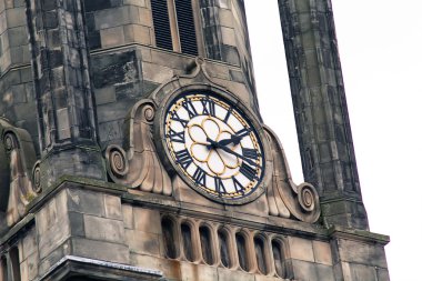 Eski saat, Edinburgh, İskoçya 