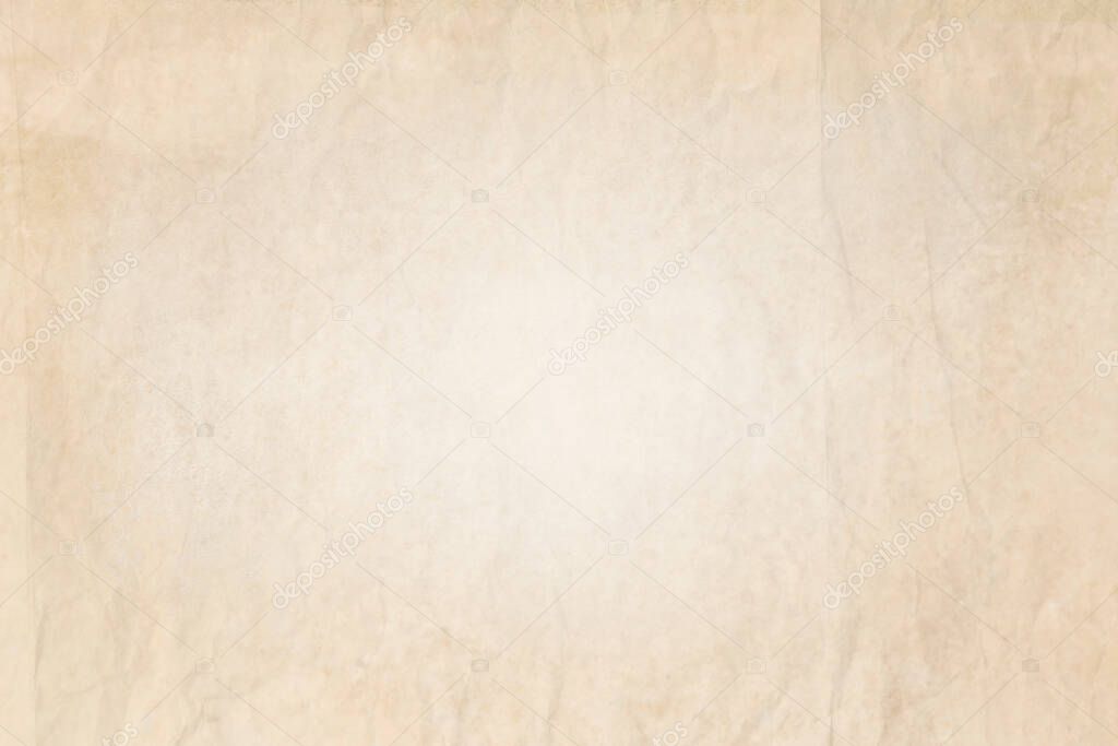 Vintage paper texture background, grunge old retro rustic cardboard clean brown empty blank space page with fiber pattern of kraft paper for text creative, backdrop, wallpaper and any desig
