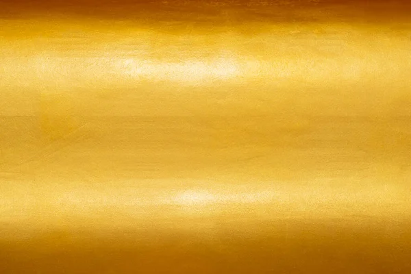 Złoto Tekstury Ściany Tła Żółta Błyszcząca Powierzchnia Blachy Złotej Odbiciem — Zdjęcie stockowe