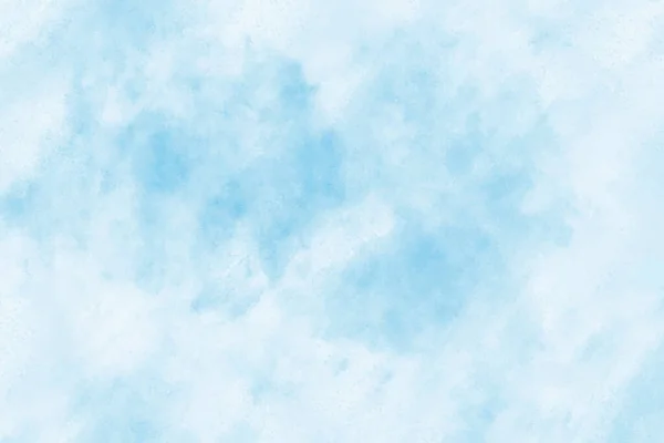 蓝天和白云矢量的自然背景 天空中的水彩云矢量图 — 图库矢量图片