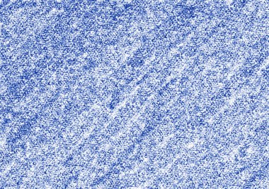 Pastel boya, mavi deseni çiziyor. Mavi pastel çizim kalem çizimi dağınık grunge arkaplan. Kaba nokta desenli. Sanatsal çerçeve, duvar kağıdı ve illüstrasyon grafik dekoru