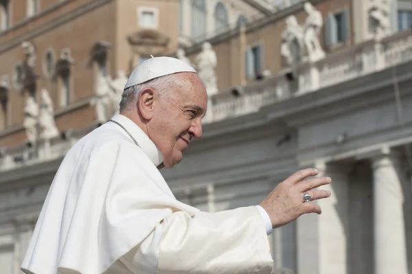 Papież Franciszek — Zdjęcie stockowe