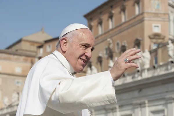 Paus Franciscus Stockfoto